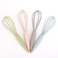 Hot Sale Baking Tools Food Safe Grade Stainless Steel Manual Egg Beater And Mixing Whisk