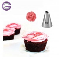 Stainless Steel seamless Decorating Tip #102, decorating tip, Cake Decoration Tips, Pastry Tips