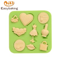 Fondant 3D Silicone Mould Cake Decoration Fondant Chocolate Icing Tools