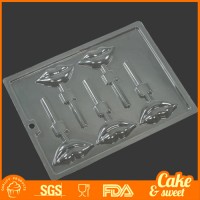 Pastry bakeware tools plastic chocolate mold 3D chocolate mold