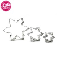 Non-stick snowflake shape cookie cutter biscuit baking tools biscuit cutter