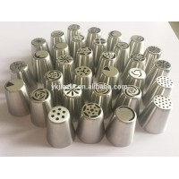 32 PCS/SET Most Complete 304 Stainless Steel Russian Tulip Icing Piping Nozzles Cake Decoration Tips Tool