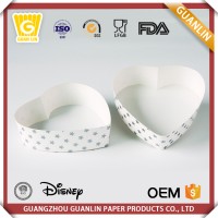 BM-AH06 new design fashion wholesale wedding heart paper mould cake