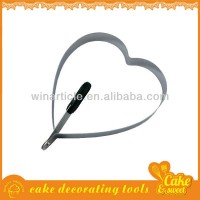 Heart shape mini stainless steel egg poacher