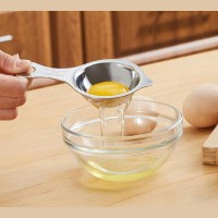 New Arrival Kitchen Gadgets Tools Stainless Steel Egg White Yolk Filter Separator Egg divider