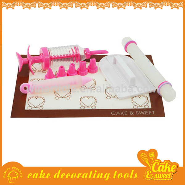 Food Grade DIY Plastic Cake Decorating Tool Set