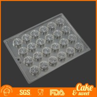 Factory price cute plastic chocolate mold