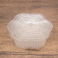 High Quality PC Flower-Shaped Cookie Cutter Plastic Cookie Mold