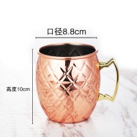 2020 Amazon Top sale Custom Made Logo Household Items Multi-color Plating Hand Coffee Maker  Rose Gold Drip Coffee Pot